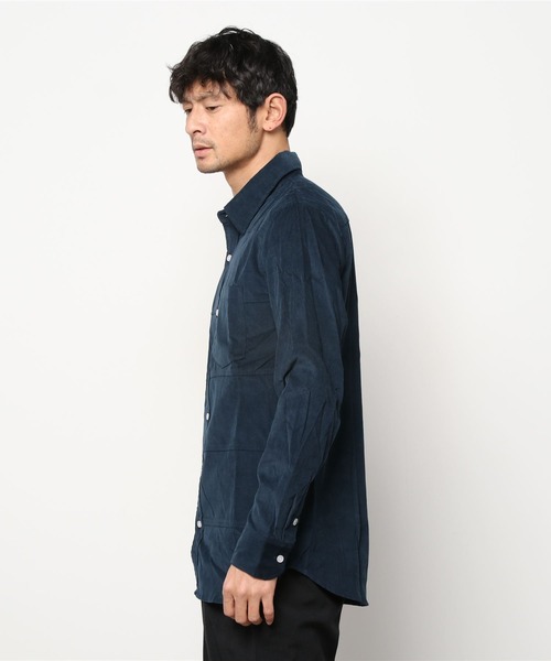 PHATEE(ファッティー)の「▲【PHATEE】ファティー PROGRESS SHIRTS WARM(シャツ/ブラウス・メンズ・ブラック/ネイビー/カーキ・SMALL/MEDIUM)」の4枚目の写真