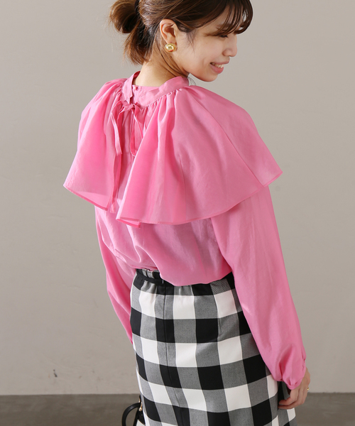☆LaTotalite/ラトータリテ ラッフルカラーブラウス☆ La TOTALITE（ラトータリテ）の「ラッフルカラー2WAYブラウス