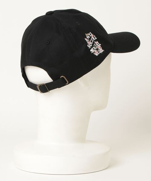 ANTI SOCIAL SOCIAL CLUB（アンチソーシャルソーシャルクラブ）の「【Anti Social Social Club】KKOCH  CAP（キャップ・メンズ・ブラック/ホワイト・FREE）」の3枚目の写真