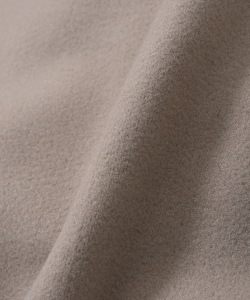 NIDO（ニド）の「ニットメルトンジャケット（その他アウター・メンズ・ブラック/ブラウン/グレイッシュベージュ・MEDIUM/LARGE）」の14枚目の写真