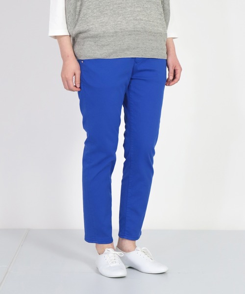 D.M.G.（ドミンゴ）の「楽天用（チノパンツ・レディース・ブルー/グリーン・SS/S/L/M）」の5枚目の写真