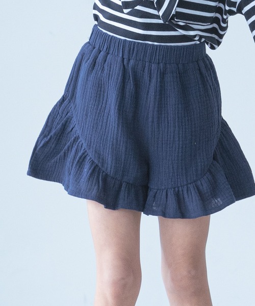 ダブルレイヤーフリルショートパンツ