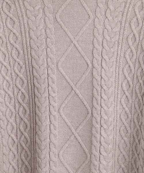 MAJESTIC LEGON(マジェスティックレゴン)の「ショートタートルニット(ニット/セーター・レディース・ブラック/ベージュ/グレー/アイボリー・MEDIUM)」の14枚目の写真