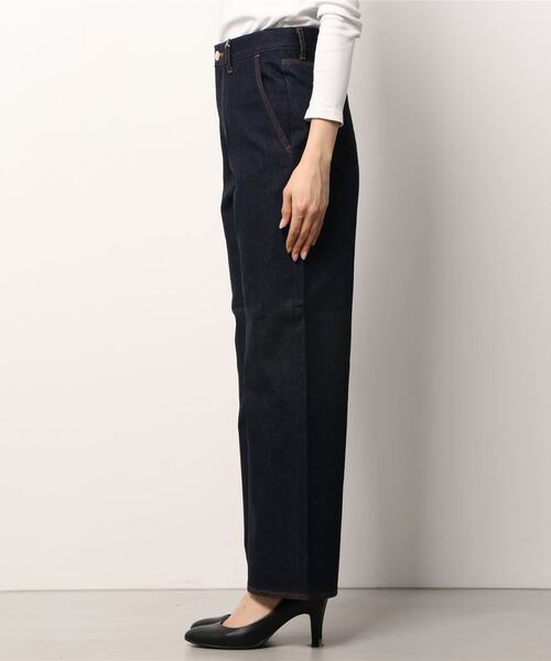Mackintosh(マッキントッシュ)の「YORKER WIDE PANTS(デニムパンツ・レディース・インディゴブルー・M/L)」の2枚目の写真