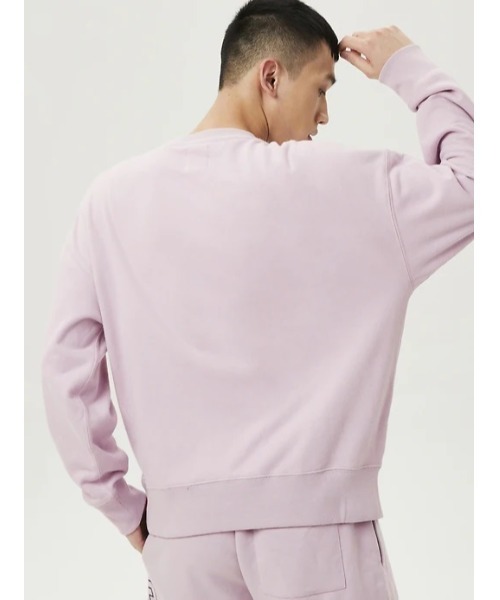 GAP(ギャップ)の「オーバーサイズ GAPロゴ クルーネック スウェット(スウェット・メンズ・パープル/オフホワイト・M/S/XS/L/XL/XXS)」の21枚目の写真