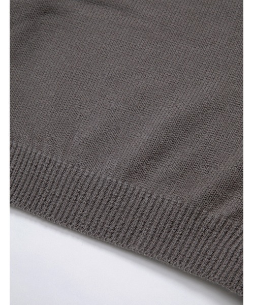 MR.GENTLEMAN(ミスタージェントルマン)の「BOA COLLAR KNIT(ニット/セーター・メンズ・ベージュ/グレー/オリーブ・SMALL/MEDIUM/LARGE)」の8枚目の写真