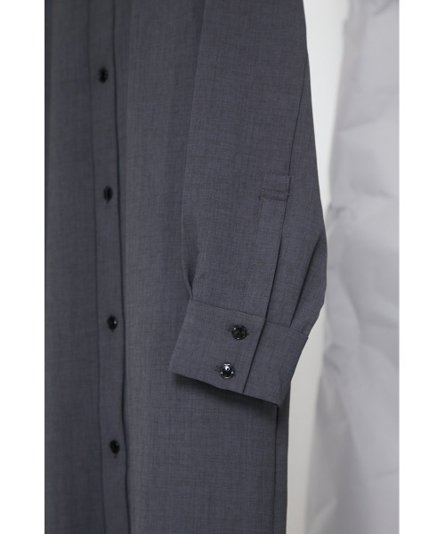 RIM.ARK（リムアーク）の「Panel front design SH dress（ワンピース