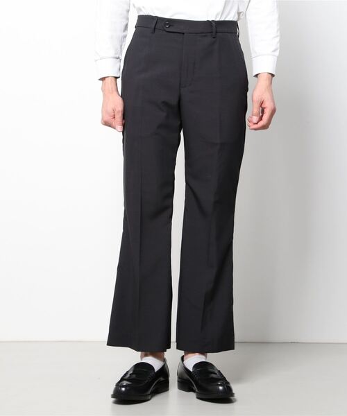 VOAAOV(ヴォアーブ)の「【VOAAOV】 wool like polyester flare pants(その他パンツ・メンズ・チャコールグレー/ブラック/ブラウン・1/2)」の9枚目の写真
