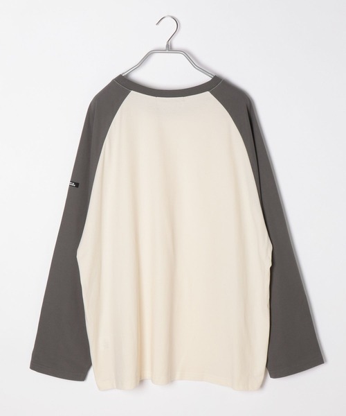 Heather(ヘザー)の「ラグランTEE 267119(Tシャツ/カットソー・レディース・ブラック/ベージュ/ピンク・FREE)」の4枚目の写真