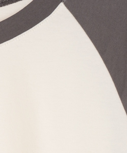 Heather(ヘザー)の「ラグランTEE 267119(Tシャツ/カットソー・レディース・ブラック/ベージュ/ピンク・FREE)」の10枚目の写真