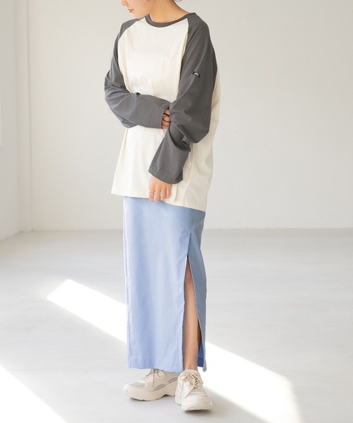 Heather(ヘザー)の「ラグランTEE 267119(Tシャツ/カットソー・レディース・ブラック/ベージュ/ピンク・FREE)」の14枚目の写真