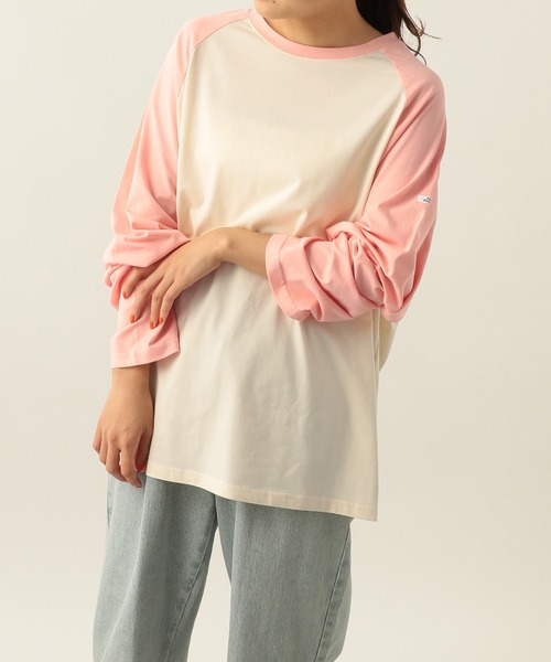 Heather(ヘザー)の「ラグランTEE 267119(Tシャツ/カットソー・レディース・ブラック/ベージュ/ピンク・FREE)」の22枚目の写真