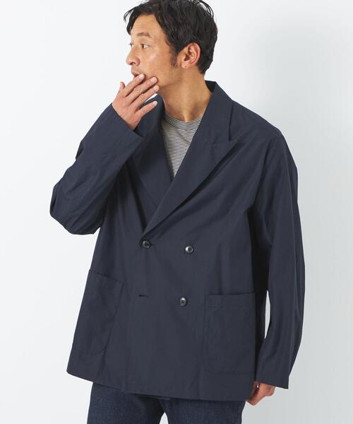 Traditional Weatherwear（トラディショナルウェザーウェア）の「＜Traditional Weatherwear＞TUFTON DOUBLE ジャケット（テーラードジャケット・メンズ・ネイビー・M/L/S）」の3枚目の写真