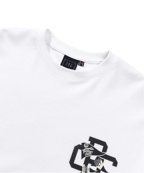 ROMANTIC CROWN(ロマンティッククラウン)の「【ROMANTIC CROWN】RC CLUB FLAG LONG SLEEVE / RC CLUB フラッグ グラフィック ロングスリーブ Tシャツ(Tシャツ/カットソー・メンズ・ブラック/ホワイト・MEDIUM/LARGE/SMALL/X-LARGE)」の10枚目の写真