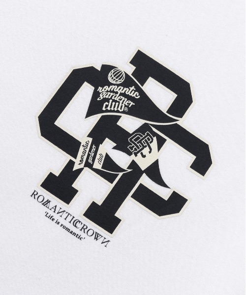 ROMANTIC CROWN(ロマンティッククラウン)の「【ROMANTIC CROWN】RC CLUB FLAG LONG SLEEVE / RC CLUB フラッグ グラフィック ロングスリーブ Tシャツ(Tシャツ/カットソー・メンズ・ブラック/ホワイト・MEDIUM/LARGE/SMALL/X-LARGE)」の11枚目の写真