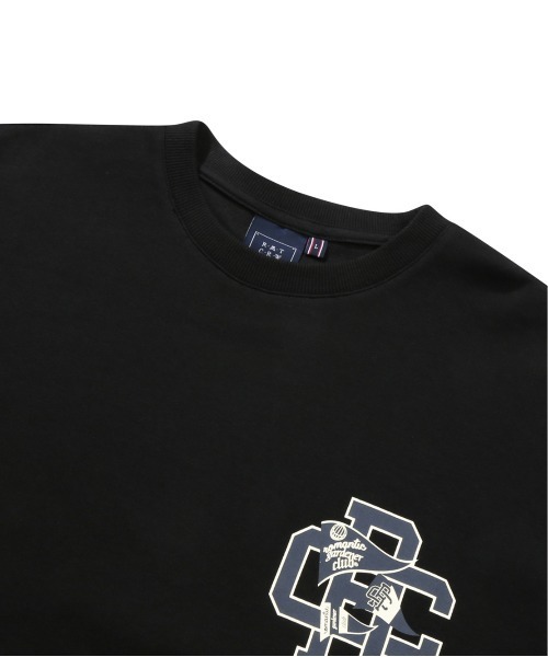 ROMANTIC CROWN(ロマンティッククラウン)の「【ROMANTIC CROWN】RC CLUB FLAG LONG SLEEVE / RC CLUB フラッグ グラフィック ロングスリーブ Tシャツ(Tシャツ/カットソー・メンズ・ブラック/ホワイト・MEDIUM/LARGE/SMALL/X-LARGE)」の21枚目の写真