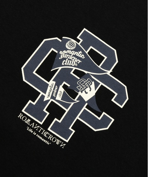 ROMANTIC CROWN(ロマンティッククラウン)の「【ROMANTIC CROWN】RC CLUB FLAG LONG SLEEVE / RC CLUB フラッグ グラフィック ロングスリーブ Tシャツ(Tシャツ/カットソー・メンズ・ブラック/ホワイト・MEDIUM/LARGE/SMALL/X-LARGE)」の22枚目の写真