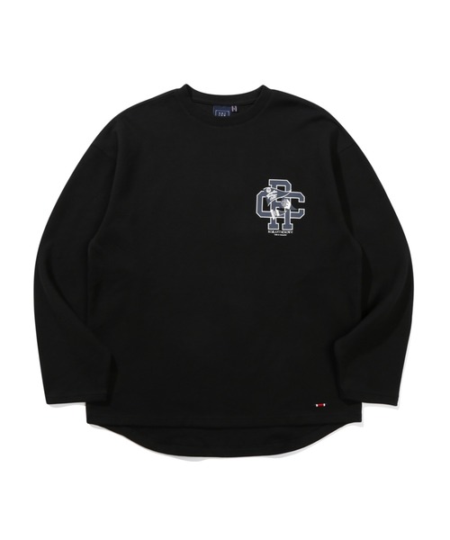 ROMANTIC CROWN(ロマンティッククラウン)の「【ROMANTIC CROWN】RC CLUB FLAG LONG SLEEVE / RC CLUB フラッグ グラフィック ロングスリーブ Tシャツ(Tシャツ/カットソー・メンズ・ブラック/ホワイト・MEDIUM/LARGE/SMALL/X-LARGE)」の19枚目の写真