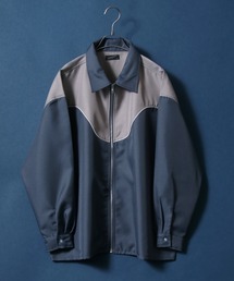 ANPAS | Twill Fabric Oversized Western Shirt Jacket/ツイル オーバーサイズ ウエスタンシャツ ジャケット セットアップ対応(シャツ/ブラウス)