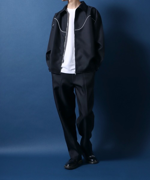 ANPAS(アンパス)の「Twill Fabric Oversized Western Shirt Jacket/ツイル オーバーサイズ ウエスタンシャツ ジャケット セットアップ対応(シャツ/ブラウス・メンズ・ブラック/ダークグリーン/ブラウン/グレイッシュブルー/グリーン系その他/ブラウン系その他・M/L)」の14枚目の写真