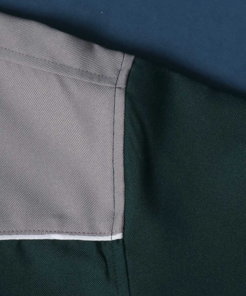 ANPAS(アンパス)の「Twill Fabric Oversized Western Shirt Jacket/ツイル オーバーサイズ ウエスタンシャツ ジャケット セットアップ対応(シャツ/ブラウス・メンズ・ブラック/ダークグリーン/ブラウン/グレイッシュブルー/グリーン系その他/ブラウン系その他・M/L)」の20枚目の写真