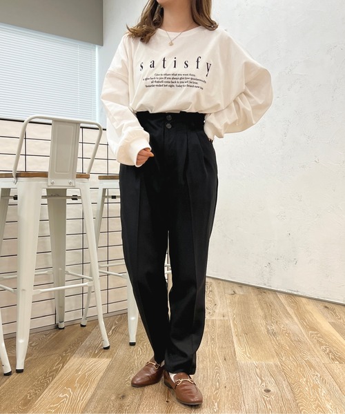 apres jour（アプレジュール）の「アソートMILKテーパードパンツ【ZOZOTOWN限定アイテム】（その他パンツ・レディース・その他/オレンジ系その他/ベージュ/ブルー系その他/アイボリー/ブラック/ブラック系その他/モカ/ピンク・MEDIUM/SMALL/X-LARGE）」の19枚目の写真