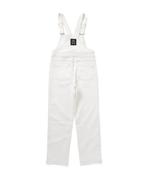 algy（アルジー）の「ガーリーロゴサロペ（サロペット/オーバーオール・キッズ・インディゴブルー/アイボリー・SMALL/XX-SMALL/MEDIUM/X-SMALL/XXX-SMALL）」の4枚目の写真