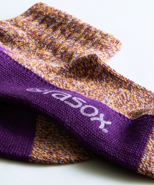 rasox(ラソックス)の「rasox(ラソックス)/ メランジカラー・アンクル(ソックス/靴下・レディース・イエロー/パープル/ライトグリーン/ネイビー/レッド/スカイブルー/ライラック/ピンク系その他3・SMALL/MEDIUM/LARGE)」の15枚目の写真