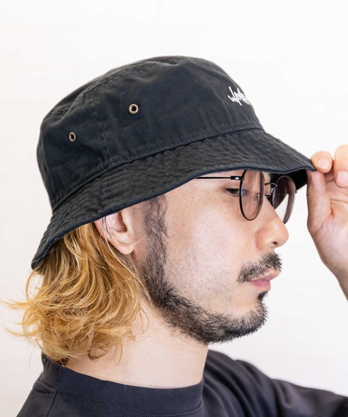 無（ム）の「GRAFFITI BUCKET HAT【グラフィティバケットハット】（ハット・レディース・カーキ/グレー/ベージュ/ブラック/ピンク・FREE）」の9枚目の写真