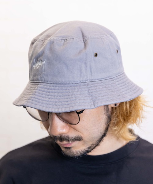 無（ム）の「GRAFFITI BUCKET HAT【グラフィティバケットハット】（ハット・レディース・カーキ/グレー/ベージュ/ブラック/ピンク・FREE）」の11枚目の写真