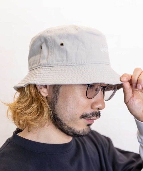 無（ム）の「GRAFFITI BUCKET HAT【グラフィティバケットハット】（ハット・レディース・カーキ/グレー/ベージュ/ブラック/ピンク・FREE）」の15枚目の写真