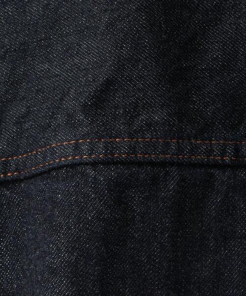 UNITED ARROWS & SONS(ユナイテッドアローズアンドサンズ)の「<UNITED ARROWS & SONS by MASAKI KAWASE>SKINS DENIM JACKET/デニムジャケット(デニムジャケット・メンズ・ネイビー/オフホワイト・M/S/L)」の16枚目の写真