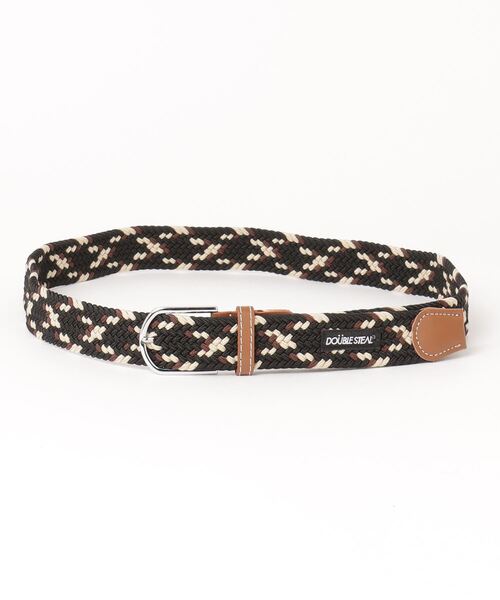 DOUBLE STEAL（ダブルスティール）の「Mesh BELT（ベルト・メンズ・ブラック/グリーン系その他/キャメル/ホワイト系その他・FREE）」の11枚目の写真