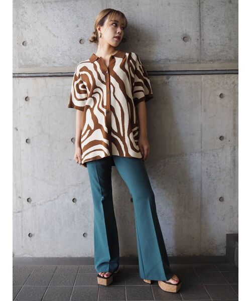 EVRIS（エヴリス）の「コルクスクエアトゥサンダル（サンダル・レディース・ブラック/アイボリー/その他1・SMALL/MEDIUM/LARGE）」の11枚目の写真