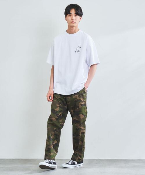 coen（コーエン）の「【WEB限定／ユニセックス】サイクリングコーエンベアプリントTシャツ（Tシャツ/カットソー・メンズ・ホワイト/ライトグレー/ブラック・SMALL/MEDIUM/LARGE/X-LARGE）」の6枚目の写真