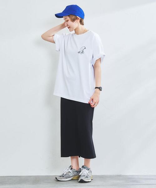 coen（コーエン）の「【WEB限定／ユニセックス】サイクリングコーエンベアプリントTシャツ（Tシャツ/カットソー・メンズ・ホワイト/ライトグレー/ブラック・SMALL/MEDIUM/LARGE/X-LARGE）」の8枚目の写真