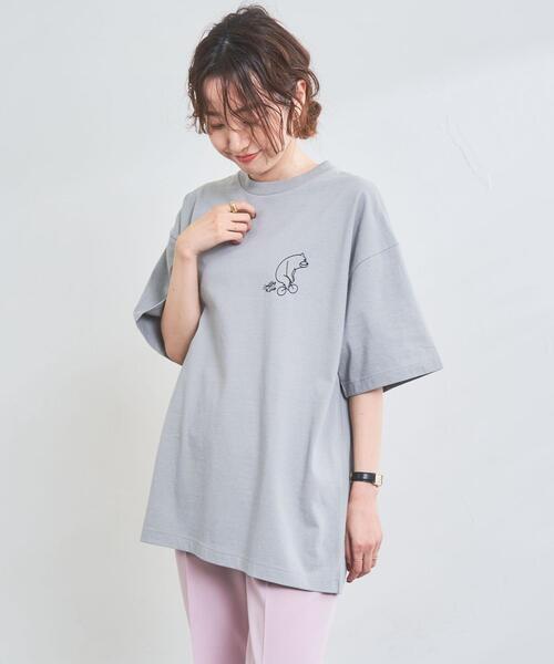 coen（コーエン）の「【WEB限定／ユニセックス】サイクリングコーエンベアプリントTシャツ（Tシャツ/カットソー・メンズ・ホワイト/ライトグレー/ブラック・SMALL/MEDIUM/LARGE/X-LARGE）」の14枚目の写真