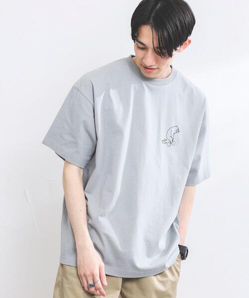 coen（コーエン）の「【WEB限定／ユニセックス】サイクリングコーエンベアプリントTシャツ（Tシャツ/カットソー・メンズ・ホワイト/ライトグレー/ブラック・SMALL/MEDIUM/LARGE/X-LARGE）」の17枚目の写真