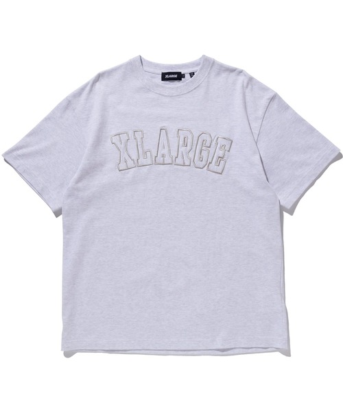XLARGE（エクストララージ）の「EMBROIDERY COLLEGE LOGO S/S TEE/刺繍　カレッジ　ロゴ　半袖　Tシャツ（Tシャツ/カットソー・メンズ・ホワイト/ネイビー/グリーン/アッシュ・S/M/L/XL）」の8枚目の写真