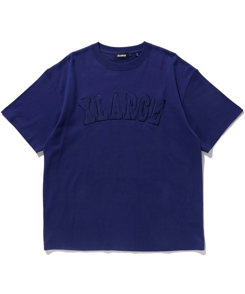 XLARGE（エクストララージ）の「EMBROIDERY COLLEGE LOGO S/S TEE/刺繍　カレッジ　ロゴ　半袖　Tシャツ（Tシャツ/カットソー・メンズ・ホワイト/ネイビー/グリーン/アッシュ・S/M/L/XL）」の16枚目の写真