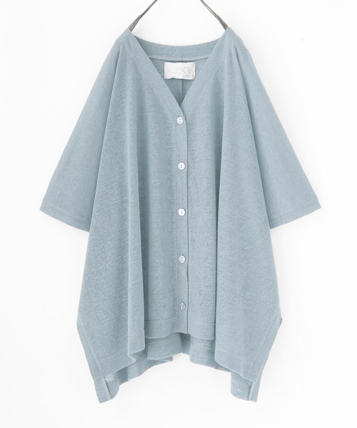 osharewalker(オシャレウォーカー)の「【廃盤】『シアースラブポンチョカーディガン』(カーディガン/ボレロ・レディース・ベージュ/ブラック/イエロー/グリーン/ライトブルー・FREE)」の17枚目の写真