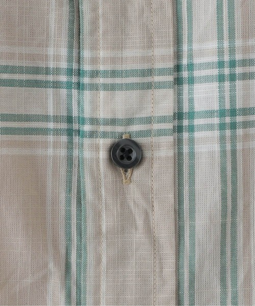 INDIVIDUALIZED SHIRTS(インディビジュアライズドシャツ)の「【INDIVIDUALIZED SHIRTS】 別注 アーカイブチェック半袖シャツ(シャツ/ブラウス・メンズ・ベージュ/ネイビー/ブラウン/イエロー/オレンジ・FREE)」の14枚目の写真