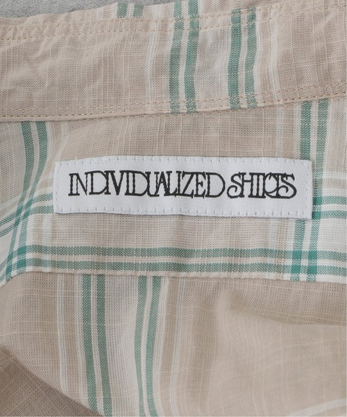 INDIVIDUALIZED SHIRTS(インディビジュアライズドシャツ)の「【INDIVIDUALIZED SHIRTS】 別注 アーカイブチェック半袖シャツ(シャツ/ブラウス・メンズ・ベージュ/ネイビー/ブラウン/イエロー/オレンジ・FREE)」の16枚目の写真