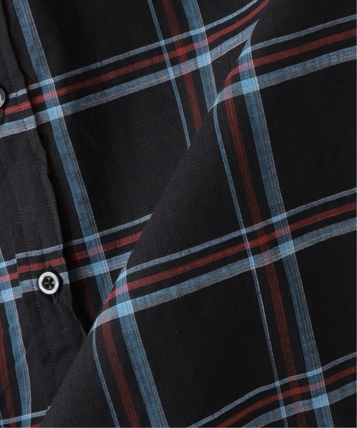 INDIVIDUALIZED SHIRTS(インディビジュアライズドシャツ)の「【INDIVIDUALIZED SHIRTS】 別注 アーカイブチェック半袖シャツ(シャツ/ブラウス・メンズ・ベージュ/ネイビー/ブラウン/イエロー/オレンジ・FREE)」の20枚目の写真