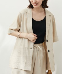 Green　Parks | ベルギーリネン混 ジャケット(テーラードジャケット)