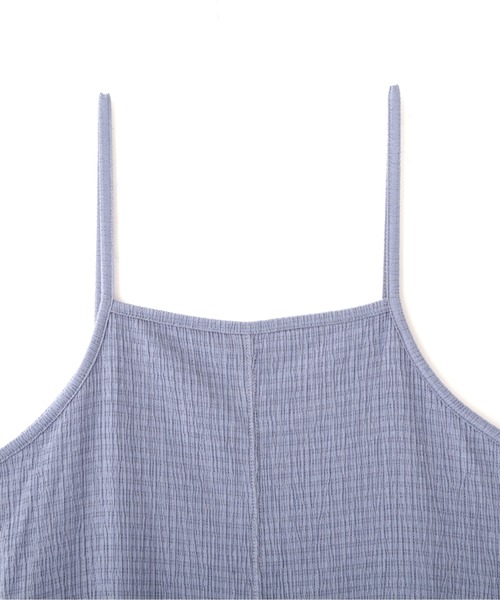 FREE'S MART（フリーズマート）の「◇シャーリングキャミソールワンピース（ワンピース・レディース・ブラック/ホワイト/ブルー・SMALL/MEDIUM）」の10枚目の写真