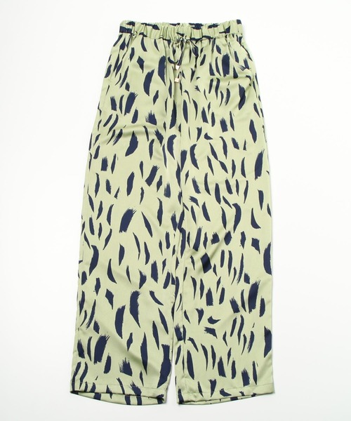 DROIT BELLO(ドロイトベロ)の「DROIT BELLO(ドロイトベロ) ペイント柄イージーパンツ(その他パンツ・レディース・グリーン/ブラック・FREE)」の10枚目の写真