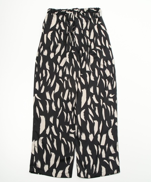 DROIT BELLO(ドロイトベロ)の「DROIT BELLO(ドロイトベロ) ペイント柄イージーパンツ(その他パンツ・レディース・グリーン/ブラック・FREE)」の9枚目の写真