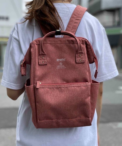 anello（アネロ）の「廃盤 anello GRANDE / SPS がばっと開く 口金 バックパック(スモールサイズ) / GU-B3014（バックパック/リュック・レディース・ブラック/ピンク/その他/マスタード/ネイビー/グレー/ライトグレー/ブラウン/バーガンディー・ONESIZE）」の7枚目の写真