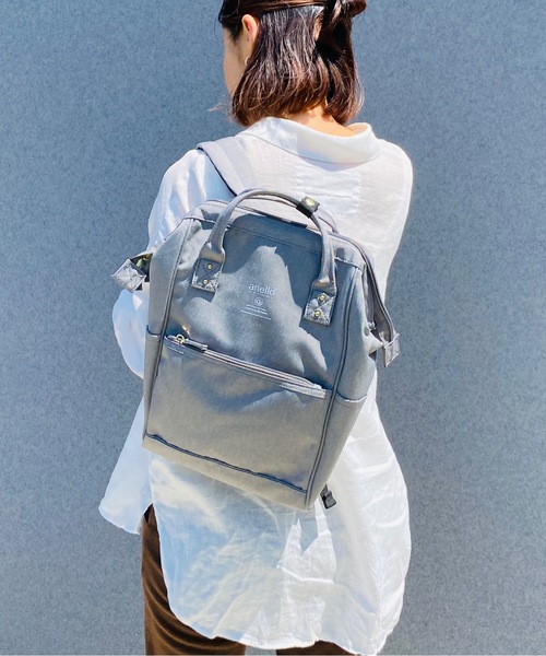 anello（アネロ）の「廃盤 anello GRANDE / SPS がばっと開く 口金 バックパック(スモールサイズ) / GU-B3014（バックパック/リュック・レディース・ブラック/ピンク/その他/マスタード/ネイビー/グレー/ライトグレー/ブラウン/バーガンディー・ONESIZE）」の18枚目の写真